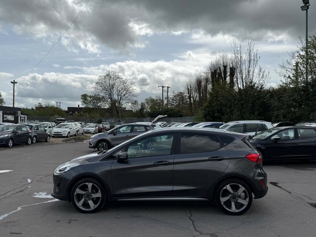 Ford Fiesta 1.0T Ecoboost Active X Euro 6 Ss AJ18OFN Grey #4