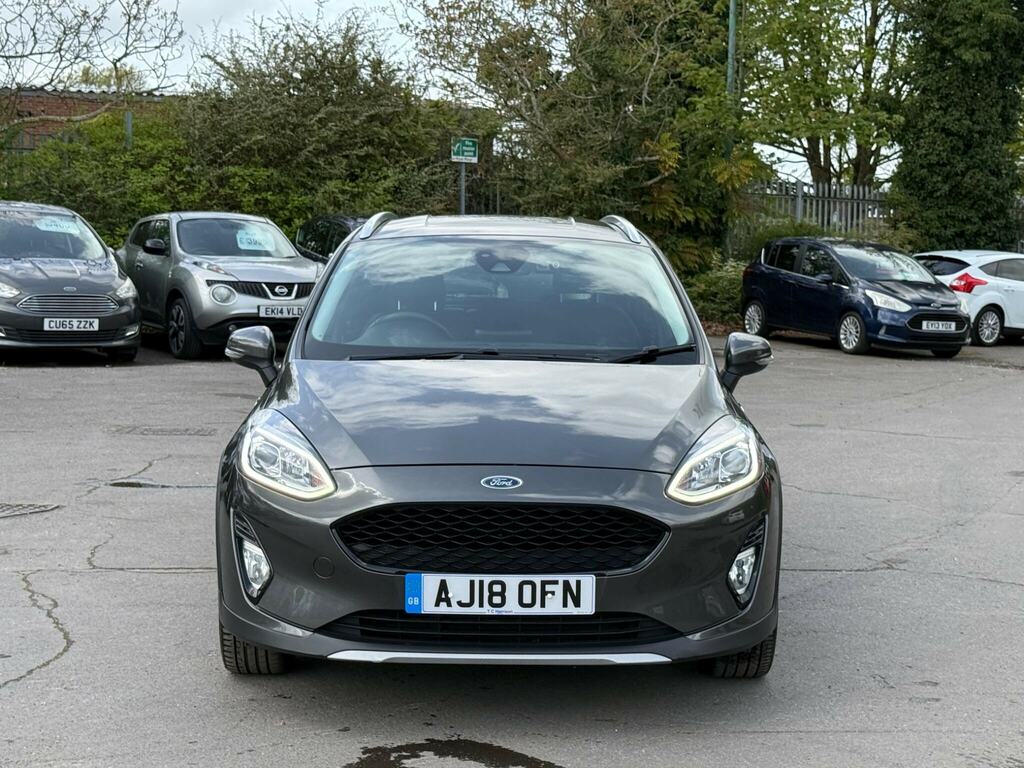 Ford Fiesta 1.0T Ecoboost Active X Euro 6 Ss AJ18OFN Grey #2