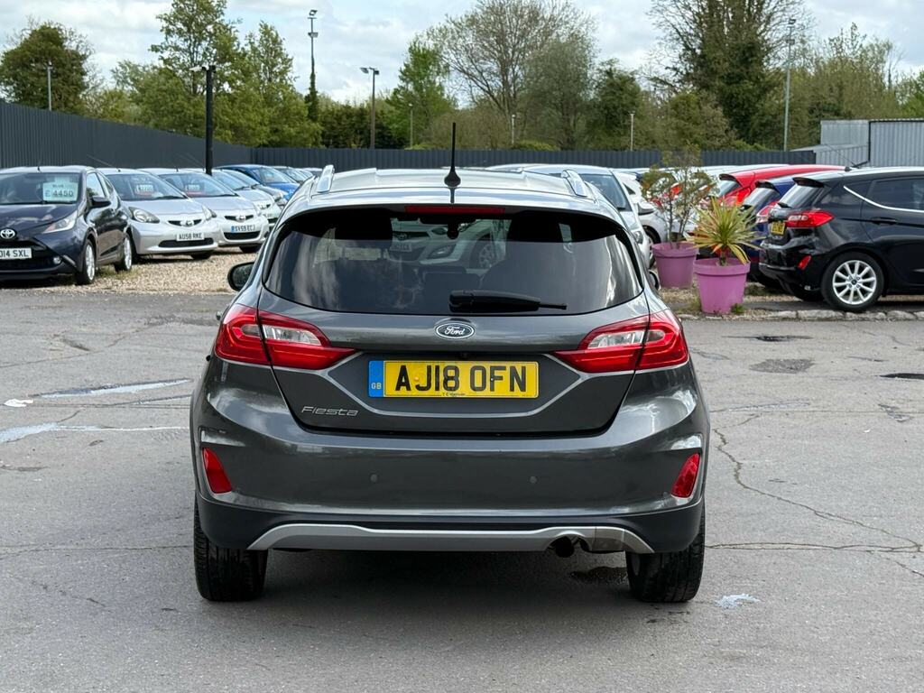 Ford Fiesta 1.0T Ecoboost Active X Euro 6 Ss AJ18OFN Grey #6