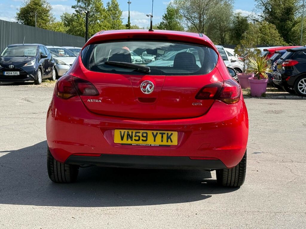 Vauxhall Astra 1.7 Cdti Sri Euro 5 Red #6