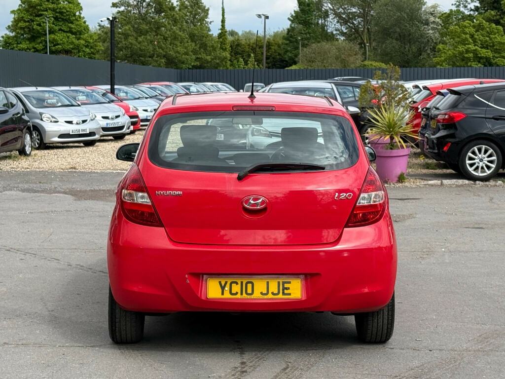 Hyundai I20 1.2 Comfort Euro 4 Red #6