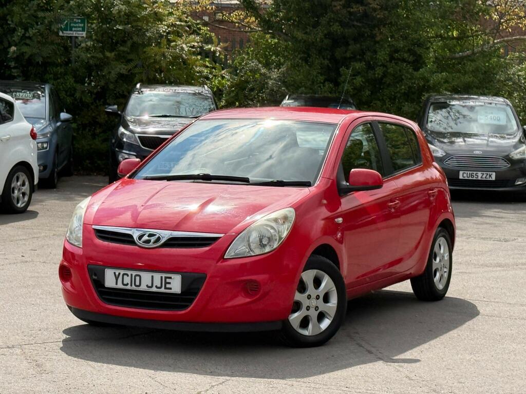 Hyundai I20 1.2 Comfort Euro 4 Red #3