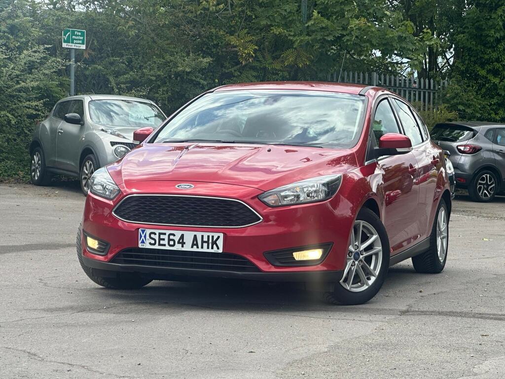 Ford Focus 1.0T Ecoboost Zetec Euro 6 Ss SE64AHK Red #3