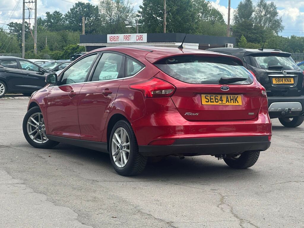 Ford Focus 1.0T Ecoboost Zetec Euro 6 Ss SE64AHK Red #4