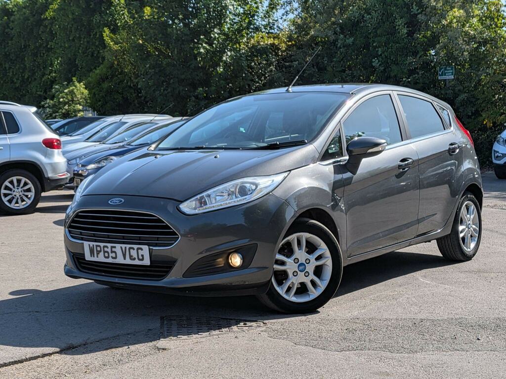 Ford Fiesta 1.0T Ecoboost Zetec Euro 6 Ss WP65VCG Grey #3
