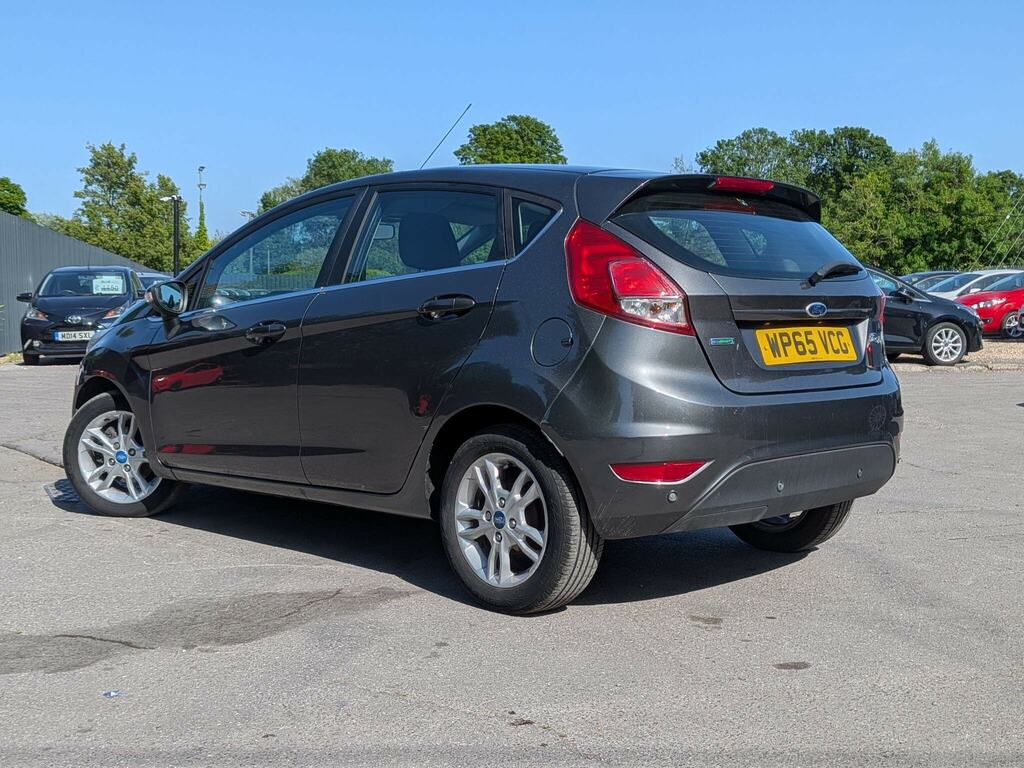 Ford Fiesta 1.0T Ecoboost Zetec Euro 6 Ss WP65VCG Grey #4