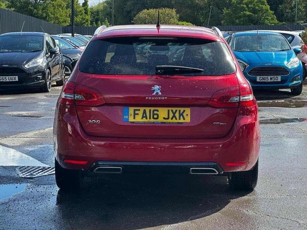 Peugeot 308 SW 1.2 Puretech Gt Line Estate Euro Red #5