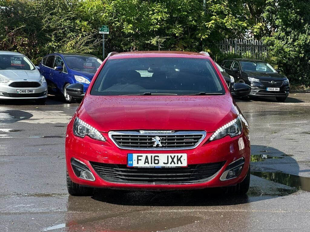 Peugeot 308 SW 1.2 Puretech Gt Line Estate Euro Red #2