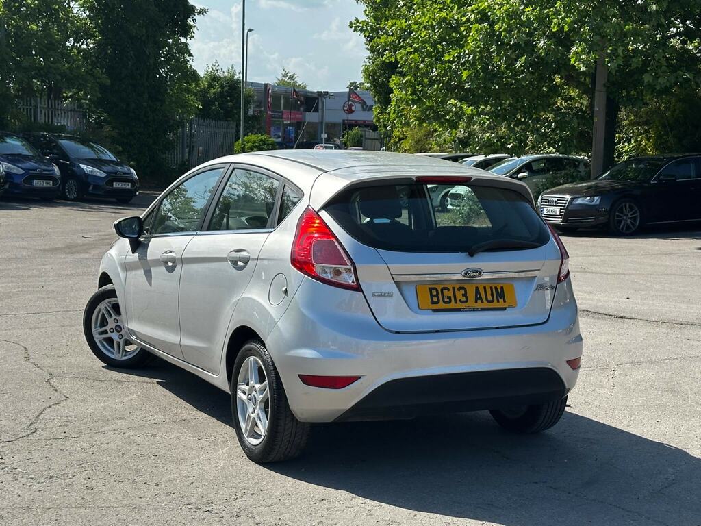 Ford Fiesta 1.0 Zetec Euro 5 Ss BG13AUM Silver #4