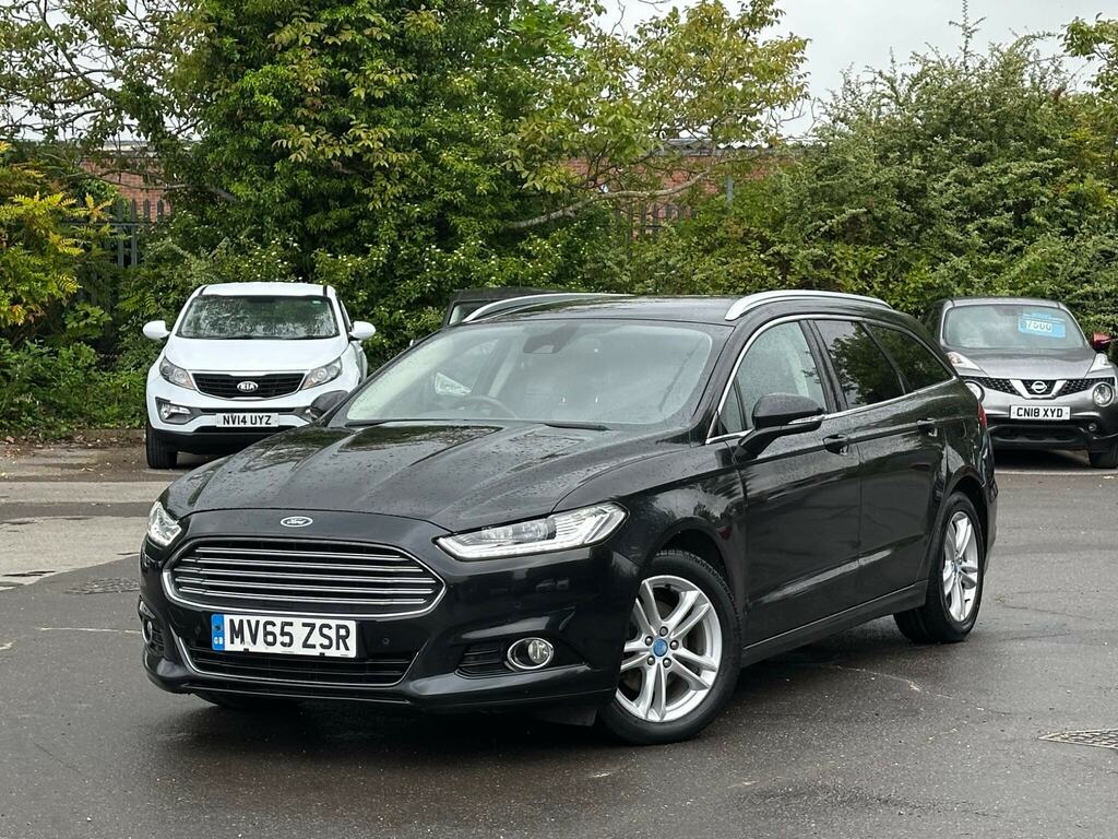 Ford Mondeo 2.0 Tdci Titanium Powershift Euro 6 Ss MV65ZSR Black #3