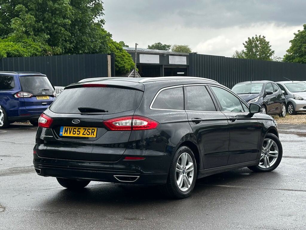 Ford Mondeo 2.0 Tdci Titanium Powershift Euro 6 Ss MV65ZSR Black #6