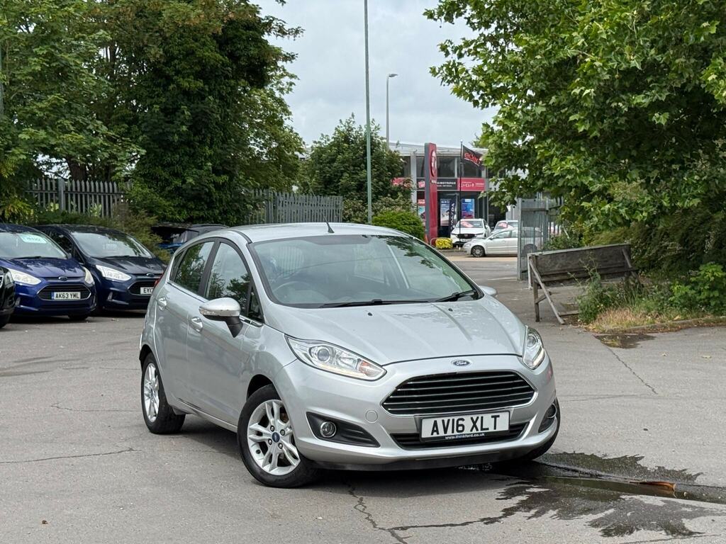 Ford Fiesta 1.0T Ecoboost Zetec Euro 6 Ss Silver