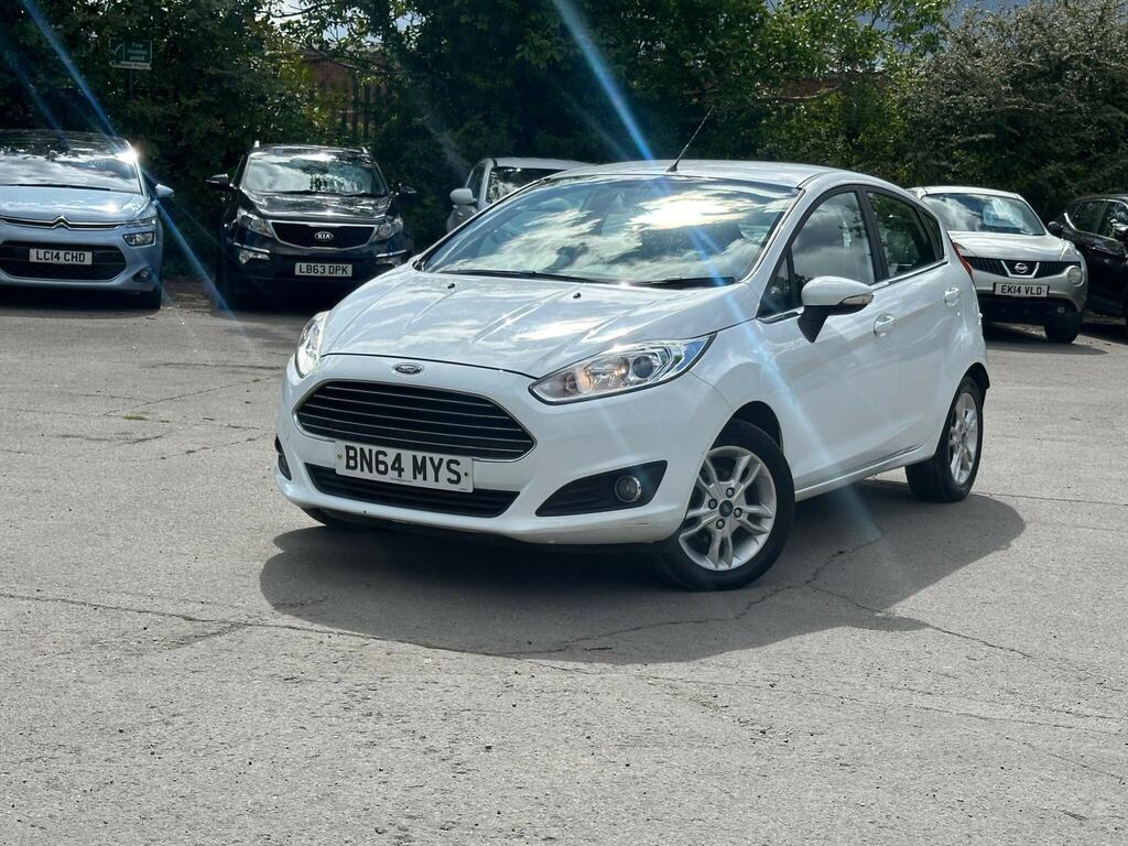 Ford Fiesta 1.25 Zetec Euro 5 BN64MYS White #3