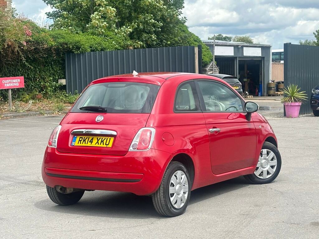 Fiat 500 1.2 Colour Therapy Euro 6 Ss RK14XKU Red #6