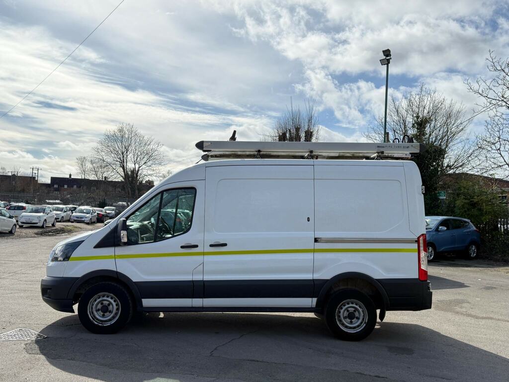 Ford Transit Custom 2.0 350 Ecoblue Fwd L2 H2 Euro 6 YP66ZHV White #4