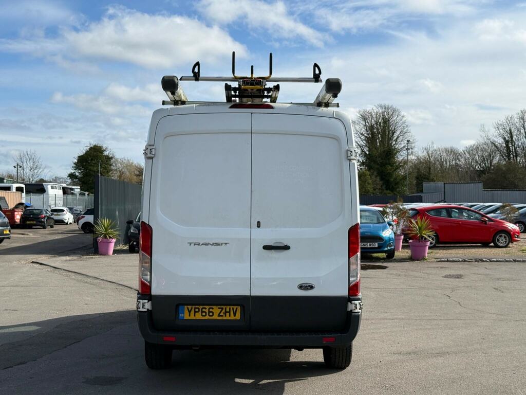 Ford Transit Custom 2.0 350 Ecoblue Fwd L2 H2 Euro 6 YP66ZHV White #6