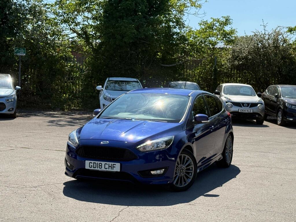 Ford Focus 1.0T Ecoboost St-line Euro 6 Ss Blue #3