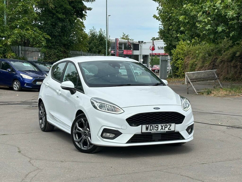 Ford Fiesta 1.0T Ecoboost St-line Euro 6 Ss White