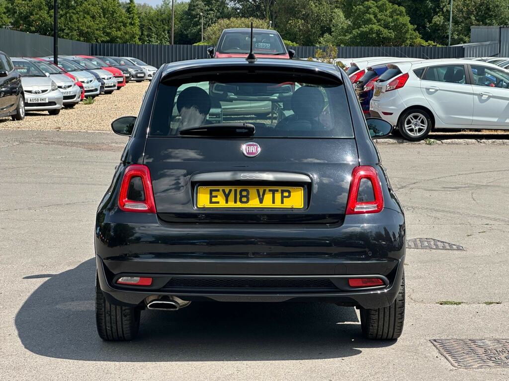 Fiat 500 1.2 S Euro 6 Ss EY18VTP Black #5