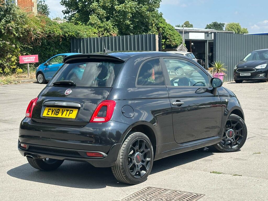 Fiat 500 1.2 S Euro 6 Ss EY18VTP Black #6