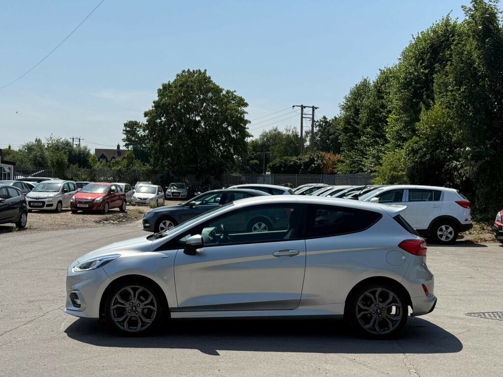 Ford Fiesta 1.0T Ecoboost St-line Euro 6 Ss Silver #4