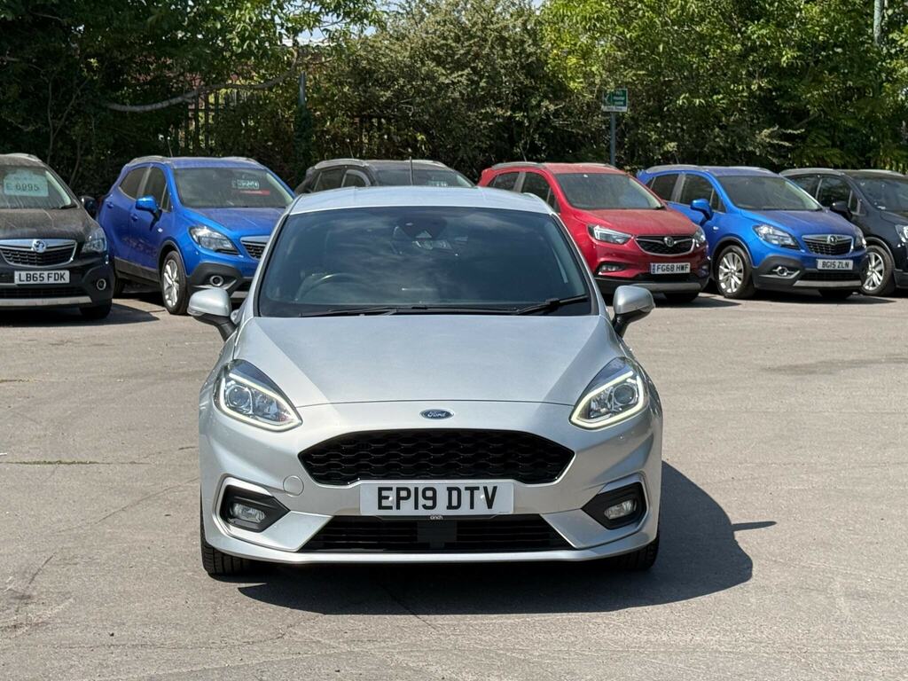 Ford Fiesta 1.0T Ecoboost St-line Euro 6 Ss Silver #2