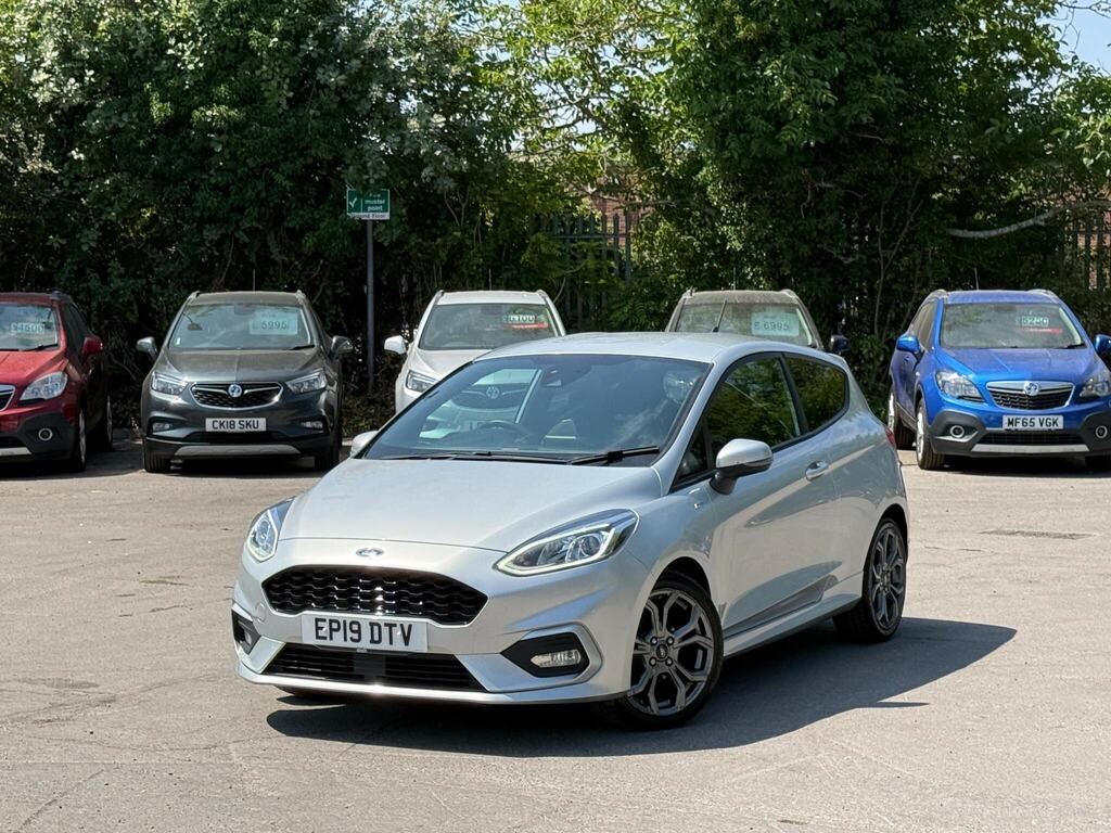 Ford Fiesta 1.0T Ecoboost St-line Euro 6 Ss Silver #3