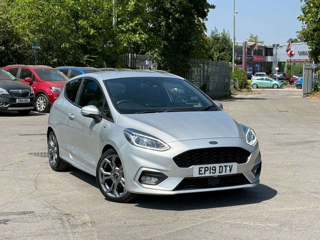 Ford Fiesta 1.0T Ecoboost St-line Euro 6 Ss Silver