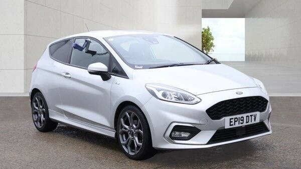Ford Fiesta 1.0T Ecoboost St-line Euro 6 Ss Silver