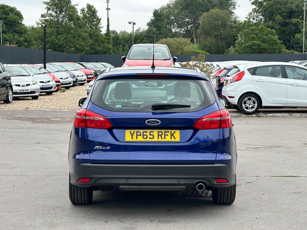 Ford Focus 2.0 Tdci Titanium Euro 6 Ss YP65RFK Blue #5