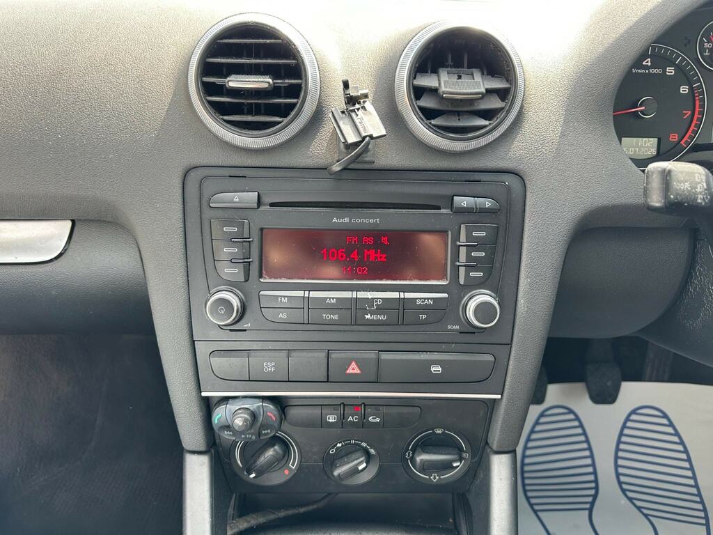 Audi A3 1.6 Mpi Convertible 101 Bhp Black #17