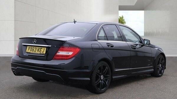 Mercedes-Benz C Class Black #7