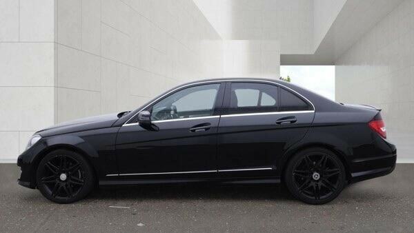 Mercedes-Benz C Class Black #4