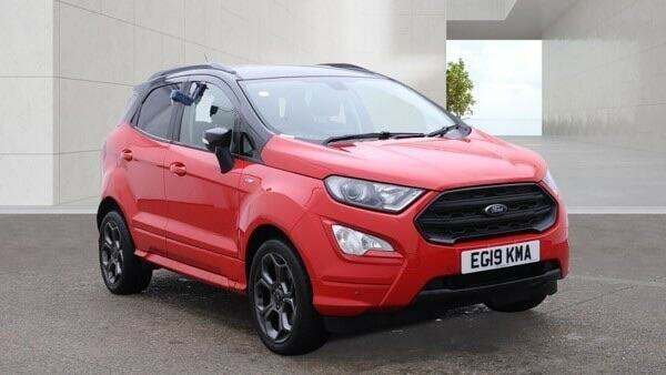 Ford Ecosport 1.0T Ecoboost St-line Euro 6 Ss Red