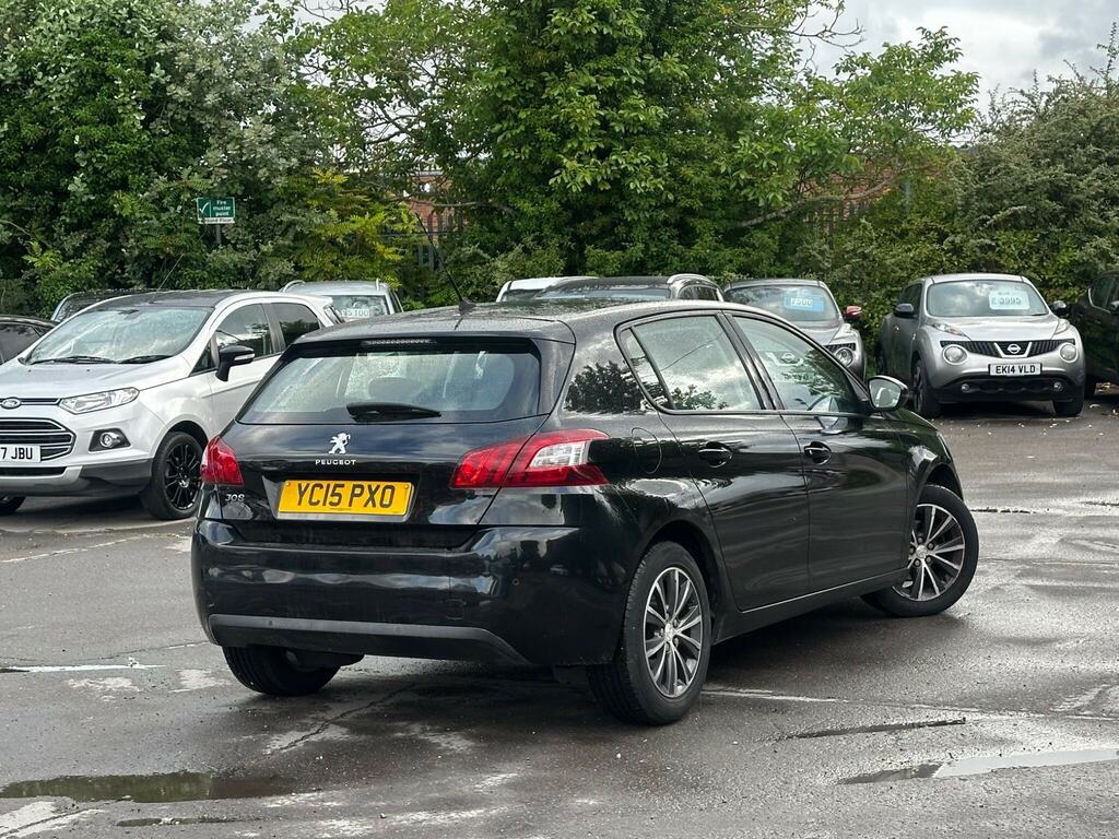 Peugeot 308 1.2 Puretech Sportium Hatchback Black #6