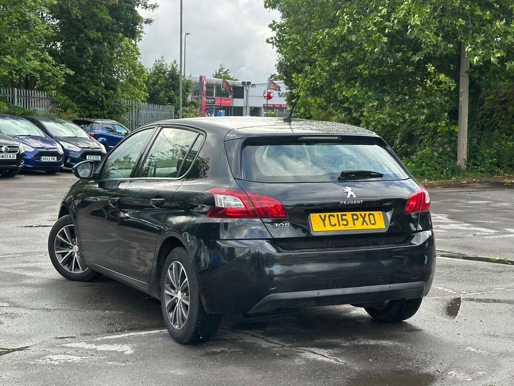 Peugeot 308 1.2 Puretech Sportium Hatchback Black #4