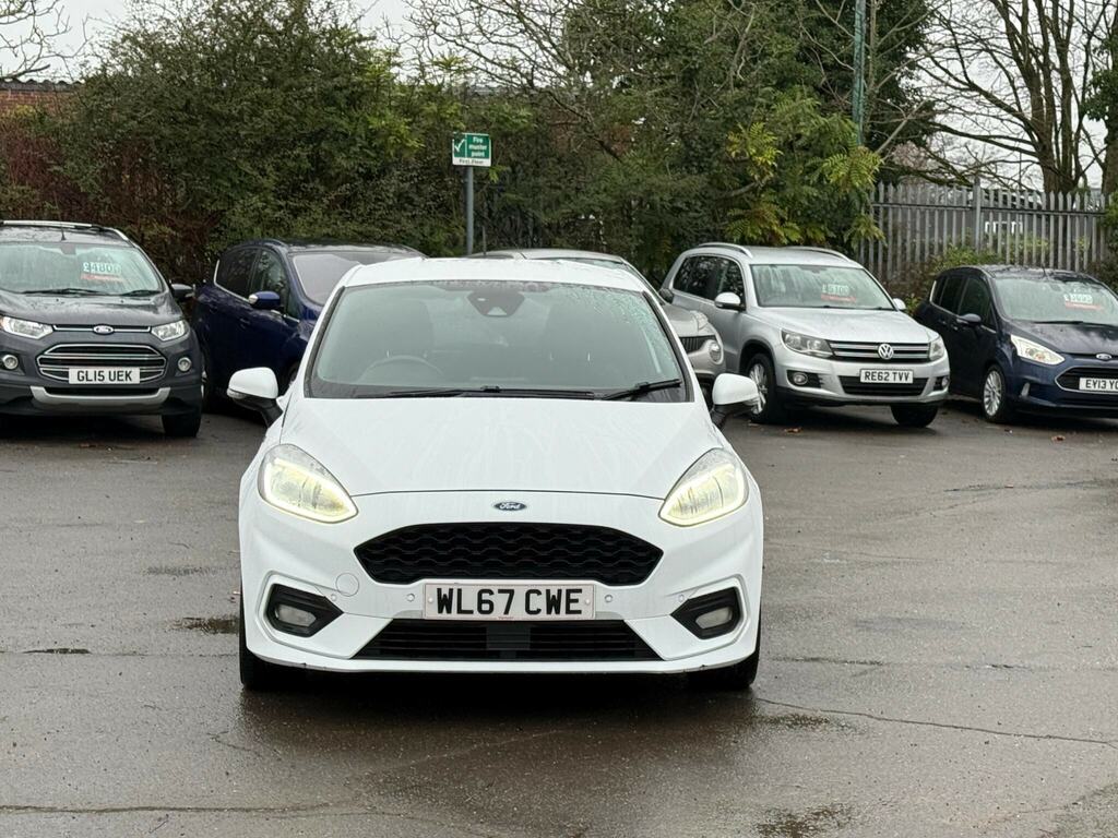Ford Fiesta 1.0T Ecoboost St-line Euro 6 Ss White #2
