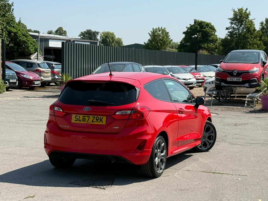 Ford Fiesta 1.0T Ecoboost St-line Euro 6 Ss Red #6