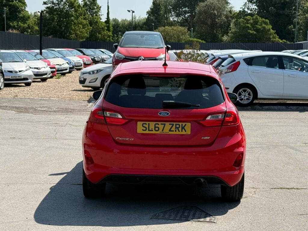 Ford Fiesta 1.0T Ecoboost St-line Euro 6 Ss Red #5
