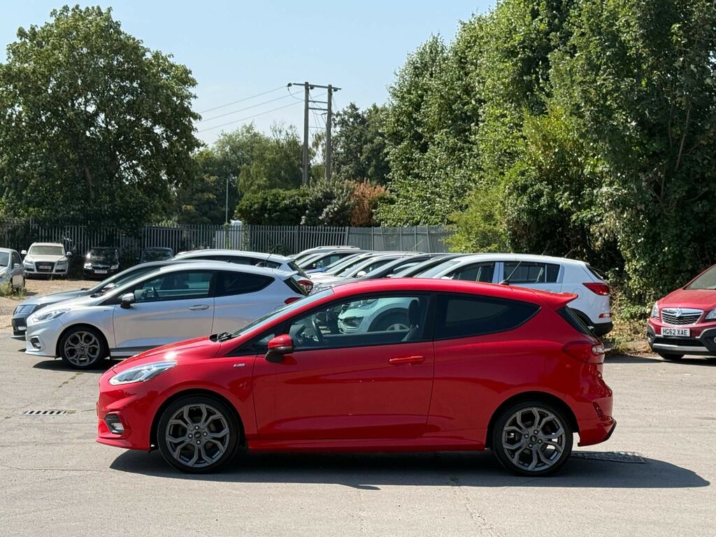 Ford Fiesta 1.0T Ecoboost St-line Euro 6 Ss Red #4