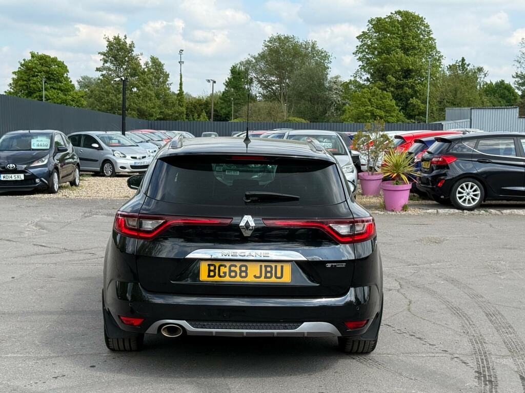 Renault Megane 1.3 Tce Gt Line Sport Tourer Euro 6 Ss Black #6