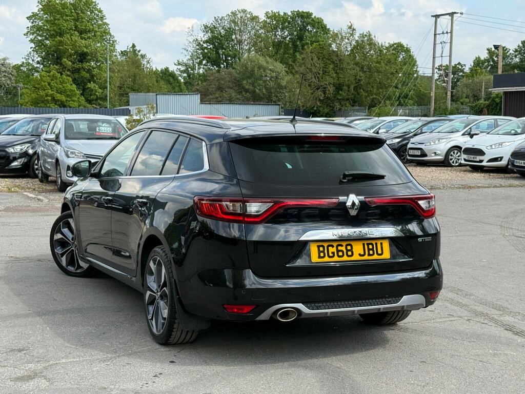 Renault Megane 1.3 Tce Gt Line Sport Tourer Euro 6 Ss Black #5