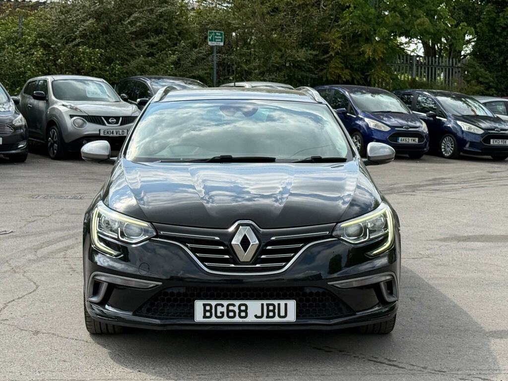 Renault Megane 1.3 Tce Gt Line Sport Tourer Euro 6 Ss Black #2