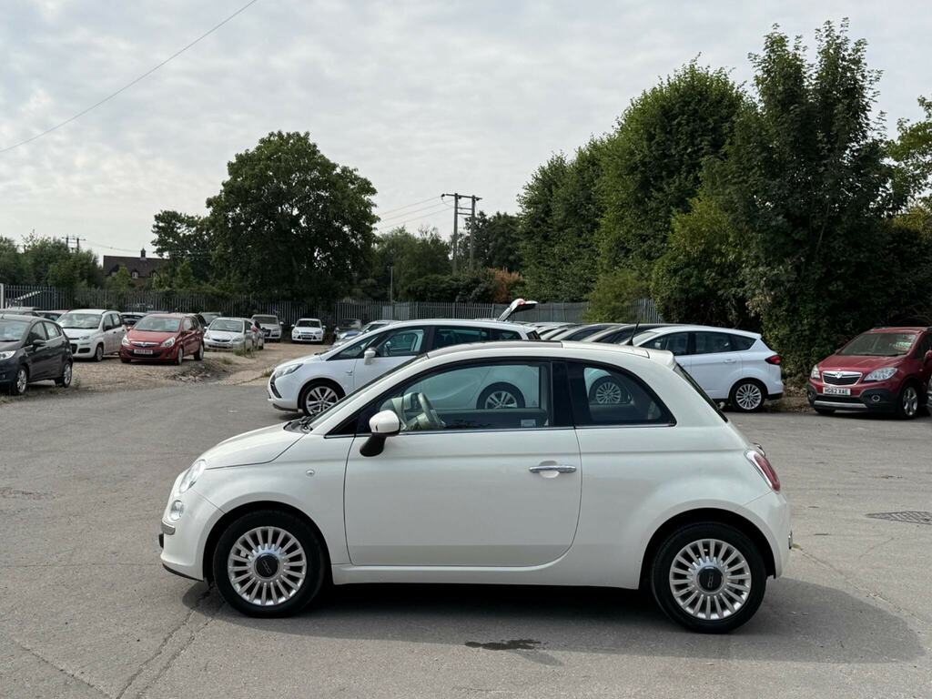 Fiat 500 1.2 Lounge Euro 6 Ss White #4