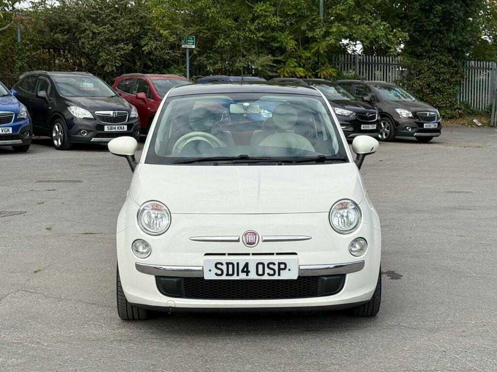 Fiat 500 1.2 Lounge Euro 6 Ss White #2