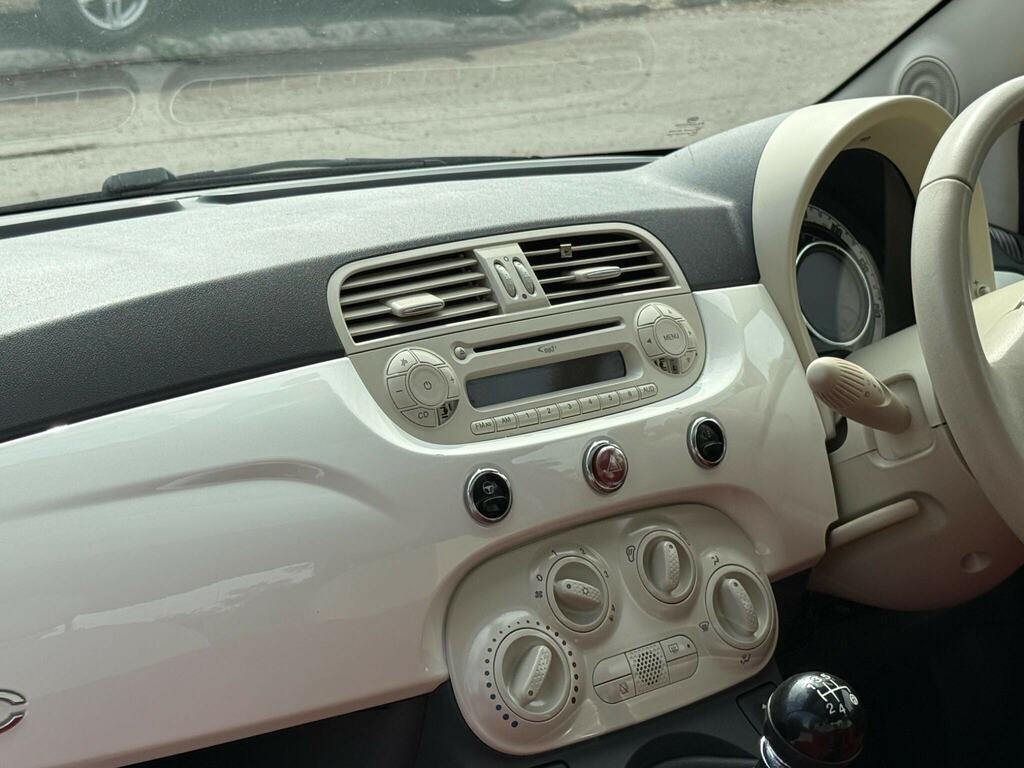 Fiat 500 1.2 Star White #9