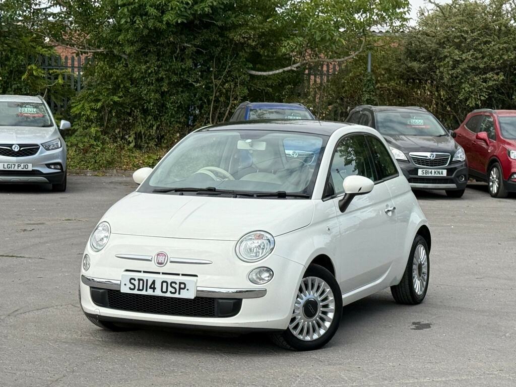Fiat 500 1.2 Lounge Euro 6 Ss White #3