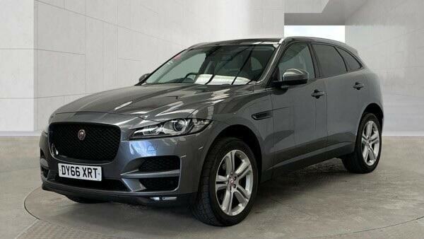 Jaguar F-Pace 2.0 D180 Prestige Awd Euro 6 Ss Grey #2