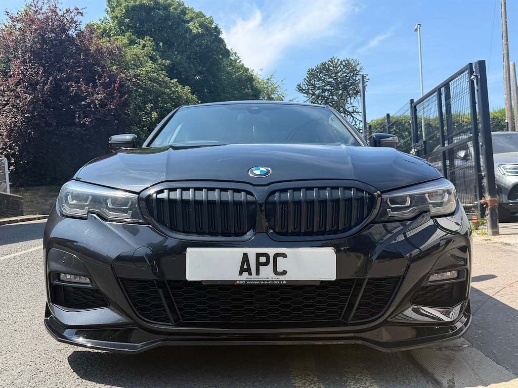 BMW 3 Series 2.0 M Sport Euro 6 Ss AK22EDU Black #2