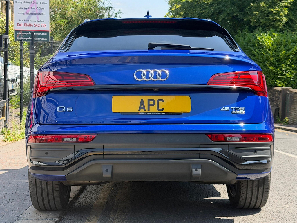 Audi Q5 2.0 Tfsi 45 S Line Sportback S Tronic Quattro Euro SW71ORF Blue #5